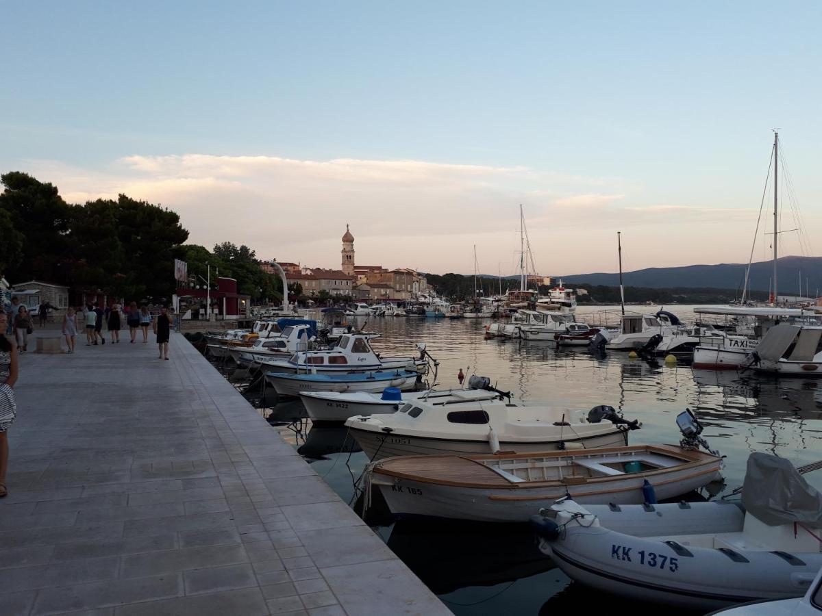 Apartment Ribica Krk Island Exterior foto