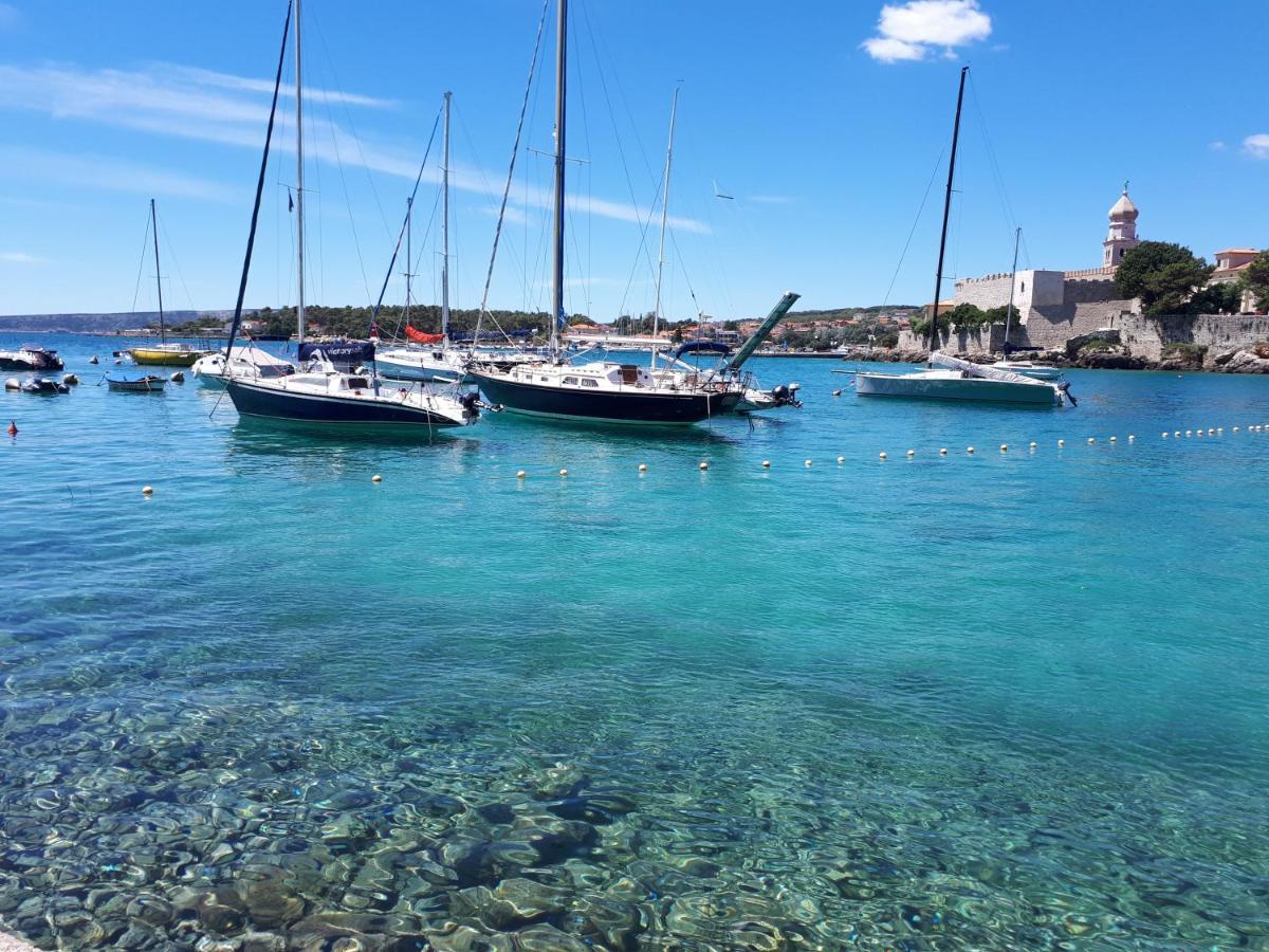 Apartment Ribica Krk Island Exterior foto