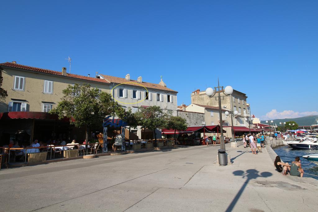 Apartment Ribica Krk Island Exterior foto